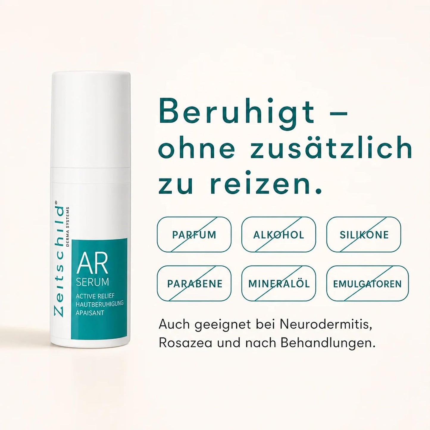 ZEITSCHILD Beruhigungscreme Active Relief Serum