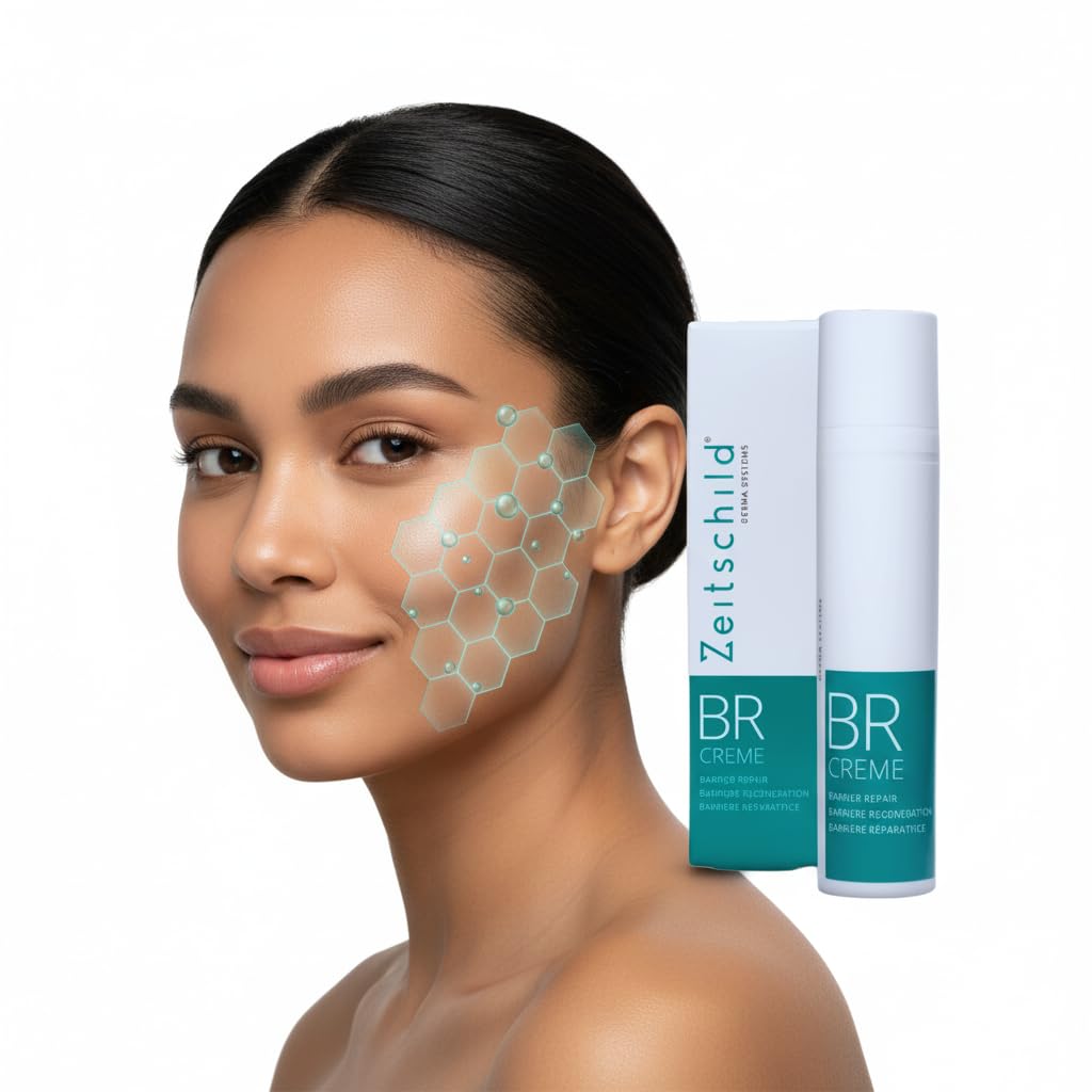 Hautbarriere Creme I Regeneration und Schutz der eigenen Hautbarriere I Schützend und Entzündungshemmend auf dem Körper und im Gesicht I 100ml I BR Cream
