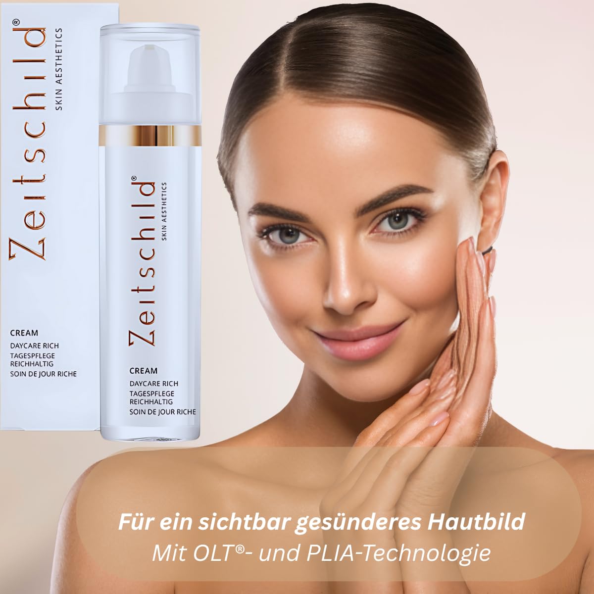 Tagespflege Reichhaltig, Schutzcreme vor Umweltbelastungen, feuchtigkeitscreme Gesicht, Gesichtspflege, Niacinamide & Vitamin B3, Lichtschutzfaktor gegen UVA: 20