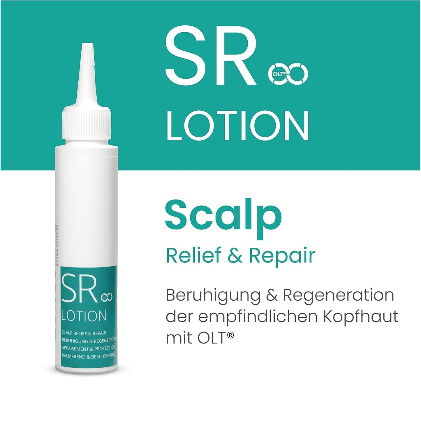 Kopfhaut Pflege - Intensiv – Bei Juckreiz, Trockenheit & Schuppen – mit Niacinamid (Vitamin B3) – parfumfrei, leichte Lotion, Scalp Repair & Relief Lotion 90 ml