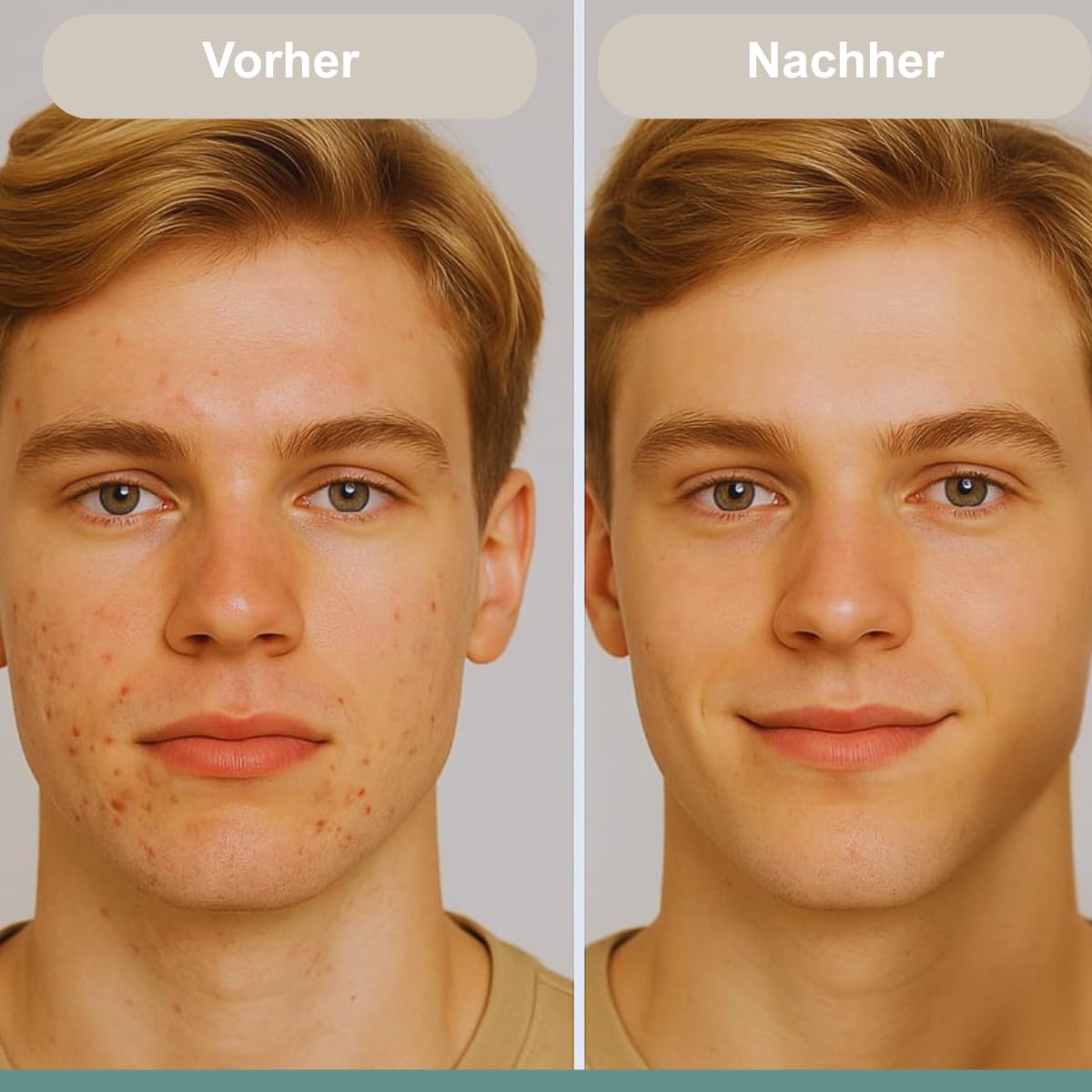 Akne-Creme gegen Pickel & Mitesser und zur Pflege bei unreiner Haut mit Niacinamid & Salicylsäure | Ohne Parfum, Alkohol & Silikone | 30 ml