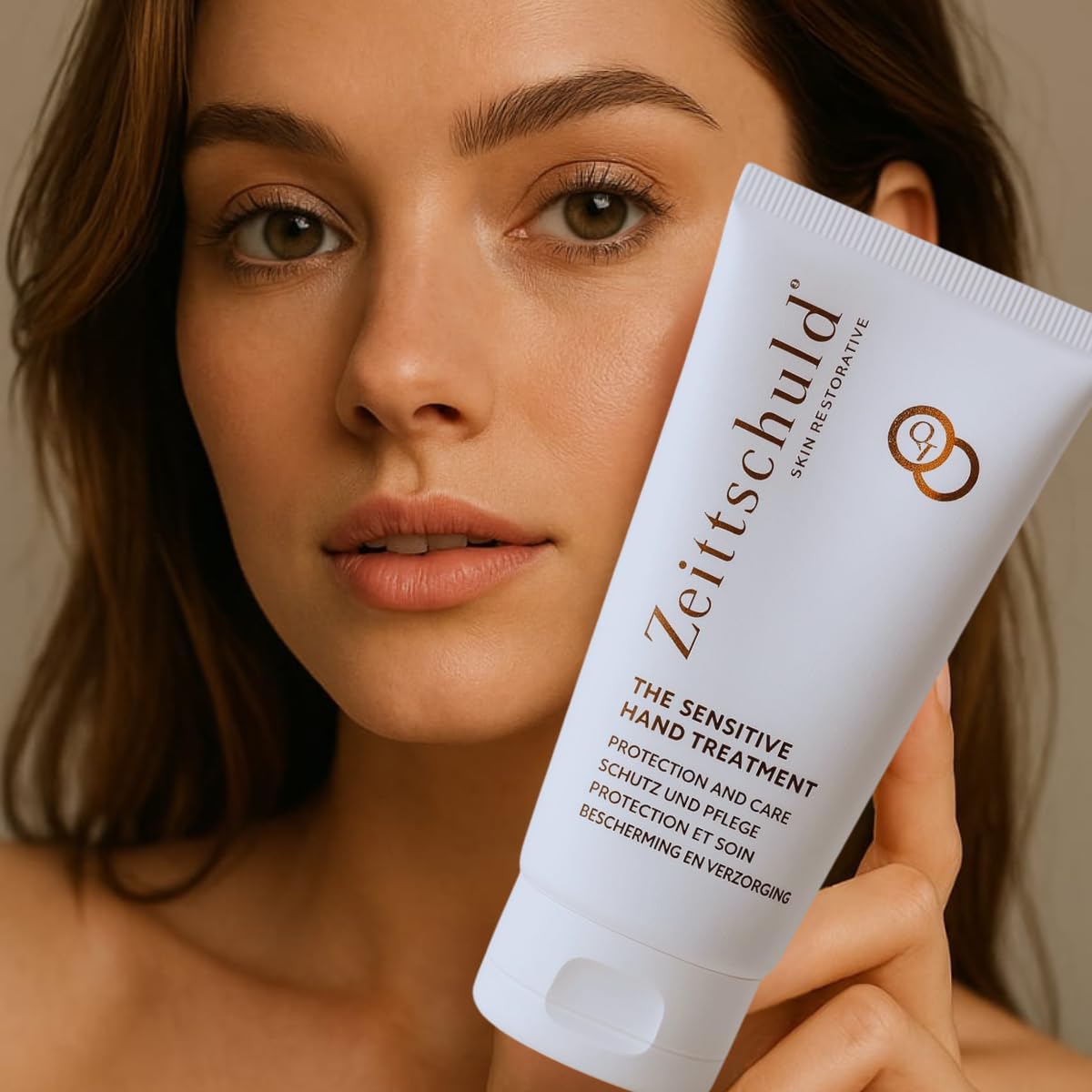 Handpflege - Schützende & Beruhigende Handcreme mit OLT-Technologie, Niacinamide & Shea-Butter, ohne Parfüm, Silikone & Konservierungsmittel, für empfindliche Hände, 75 ml