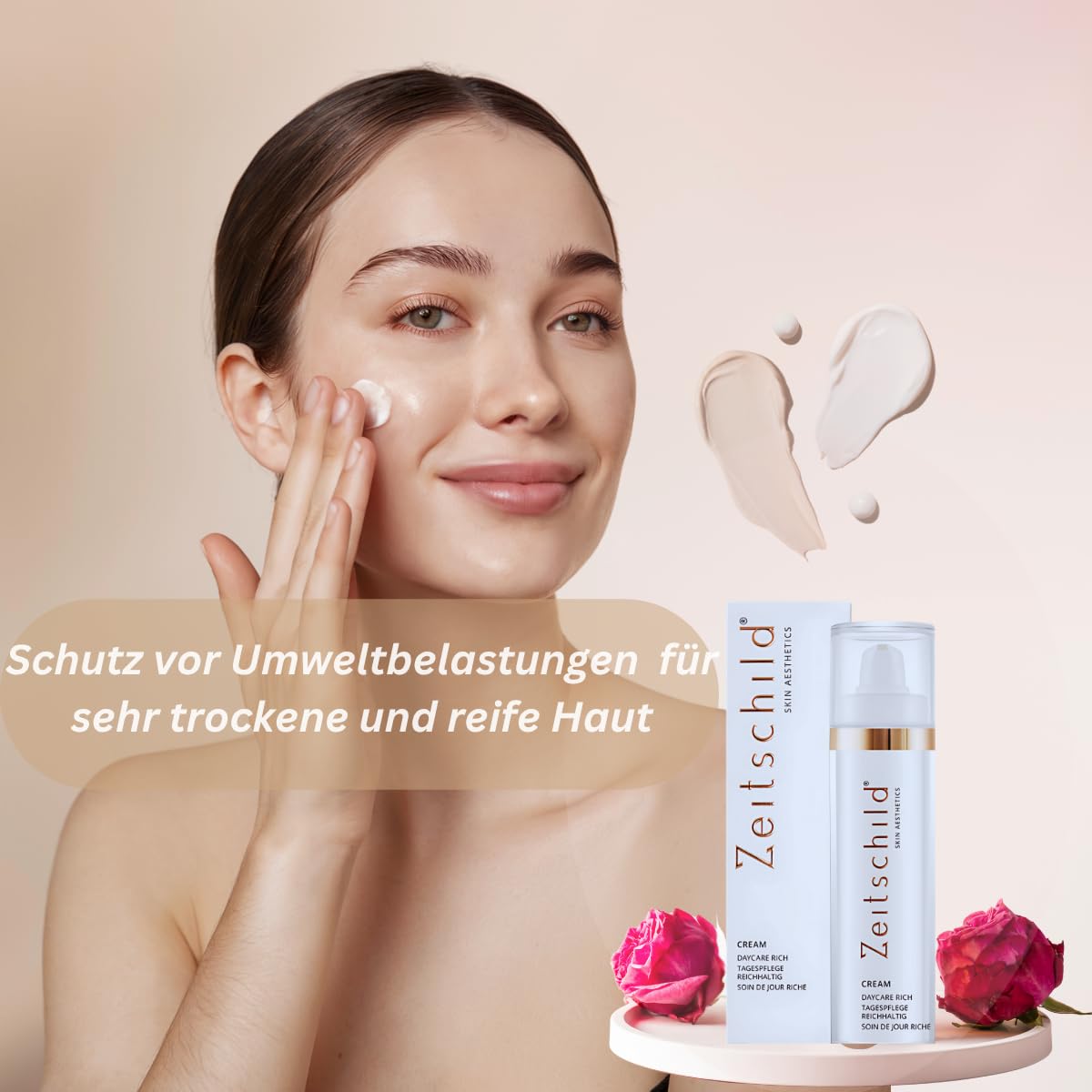 Tagespflege Reichhaltig, Schutzcreme vor Umweltbelastungen, feuchtigkeitscreme Gesicht, Gesichtspflege, Niacinamide & Vitamin B3, Lichtschutzfaktor gegen UVA: 20