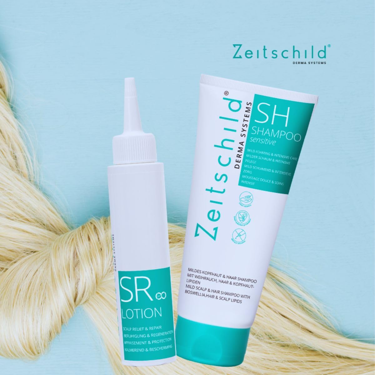 Kopfhaut Pflege - Intensiv – Bei Juckreiz, Trockenheit & Schuppen – mit Niacinamid (Vitamin B3) – parfumfrei, leichte Lotion, Scalp Repair & Relief Lotion 90 ml
