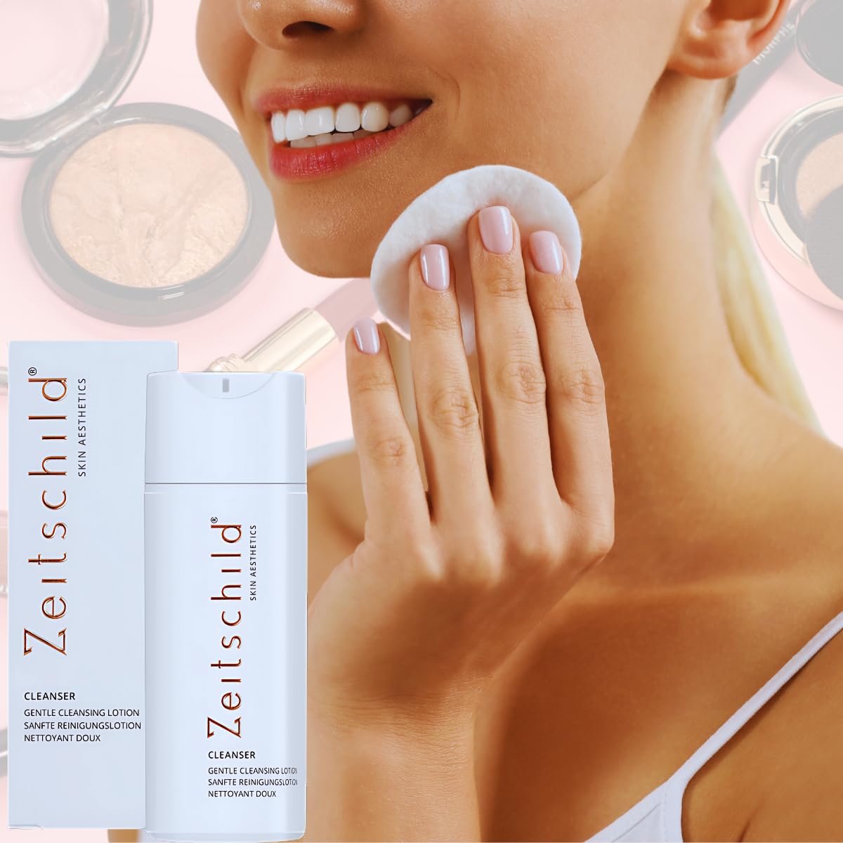 Sanfte Reinigungslotion, Tensidfreie Gesichtsreinigung mit Moringaöl & OLT®. Entfernt Make-up & Unreinheiten schonend | Für empfindliche, trockene bis sehr trockene Haut 150 ml.