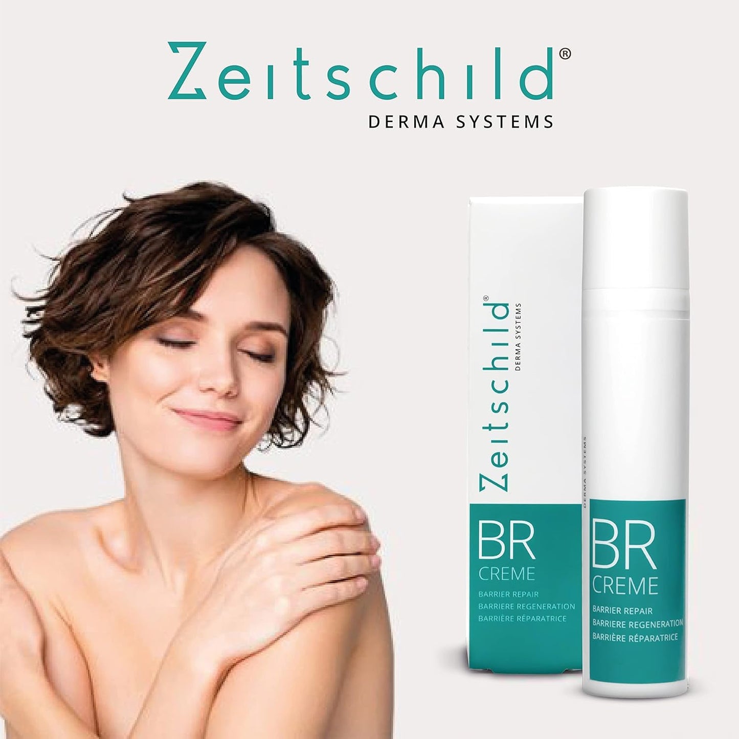 Hautbarriere Creme I Regeneration und Schutz der eigenen Hautbarriere I Schützend und Entzündungshemmend auf dem Körper und im Gesicht I 100ml I BR Cream