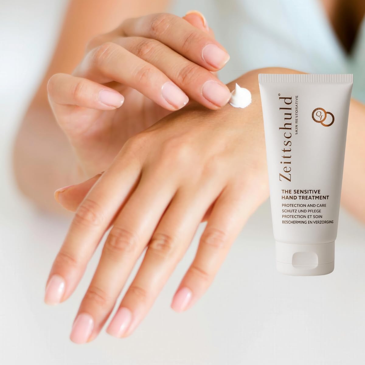 Handpflege - Schützende & Beruhigende Handcreme mit OLT-Technologie, Niacinamide & Shea-Butter, ohne Parfüm, Silikone & Konservierungsmittel, für empfindliche Hände, 75 ml