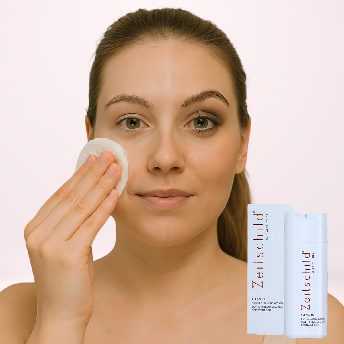 Sanfte Reinigungslotion, Tensidfreie Gesichtsreinigung mit Moringaöl & OLT®. Entfernt Make-up & Unreinheiten schonend | Für empfindliche, trockene bis sehr trockene Haut 150 ml.