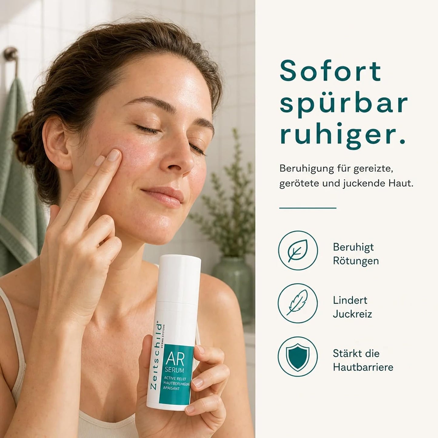 ZEITSCHILD Beruhigungscreme Active Relief Serum