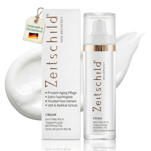 Tagespflege Reichhaltig, Schutzcreme vor Umweltbelastungen, feuchtigkeitscreme Gesicht, Gesichtspflege, Niacinamide & Vitamin B3, Lichtschutzfaktor gegen UVA: 20