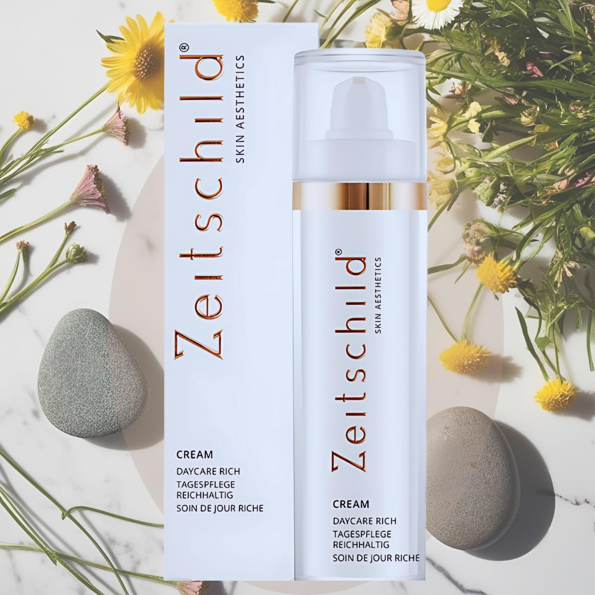 Tagespflege Reichhaltig, Schutzcreme vor Umweltbelastungen, feuchtigkeitscreme Gesicht, Gesichtspflege, Niacinamide & Vitamin B3, Lichtschutzfaktor gegen UVA: 20