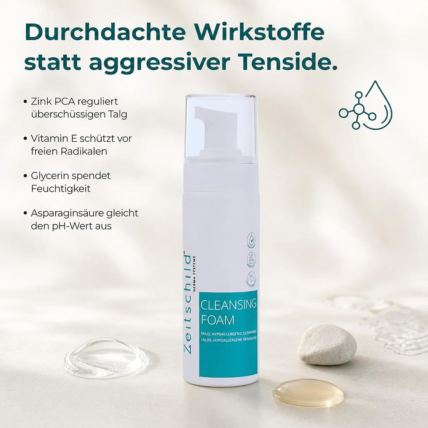 ZEITSCHILD Reinigungsschaum Sensitiv