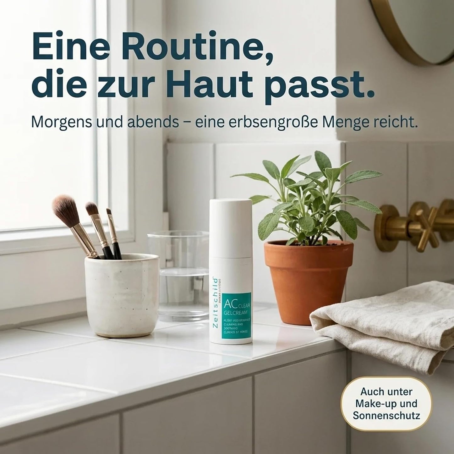 ZEITSCHILD Akne Creme Mit Niacinamid und Salicylsaure