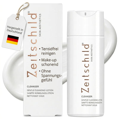 Sanfte Reinigungslotion, Tensidfreie Gesichtsreinigung mit Moringaöl & OLT®. Entfernt Make-up & Unreinheiten schonend | Für empfindliche, trockene bis sehr trockene Haut 150 ml.