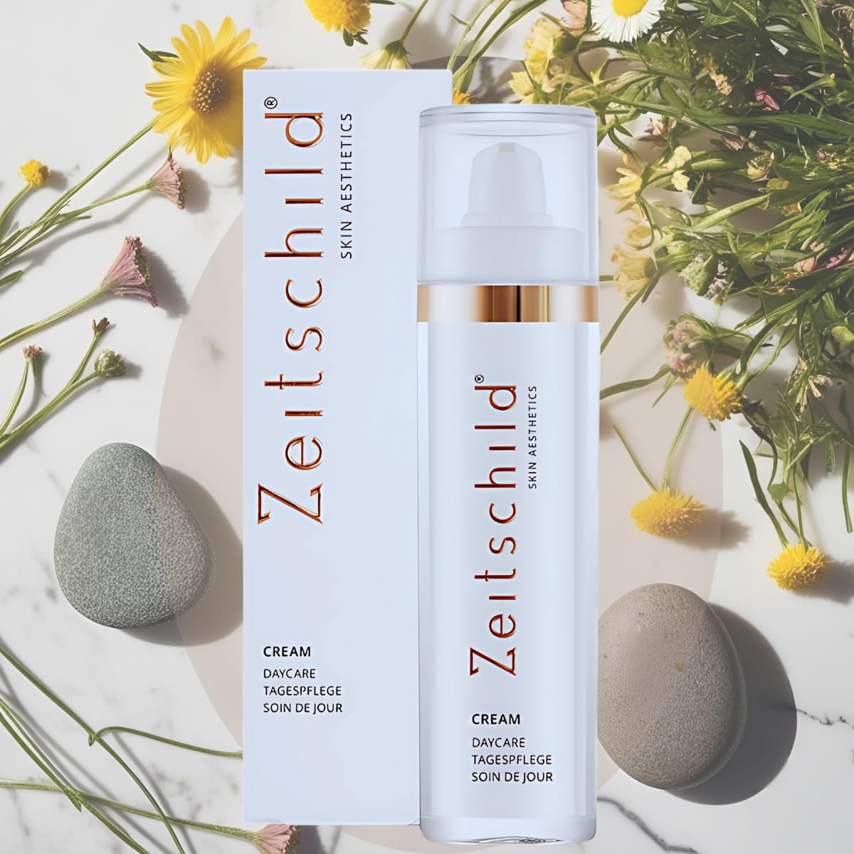 Tagespflege 50 ml, Feuchtigkeitscreme für normale, trockene & empfindliche Haut, mit Niacinamid & OLT-Technologie, ohne Parfum & Silikone, Lichtschutz gegen UVA & UVB: 20