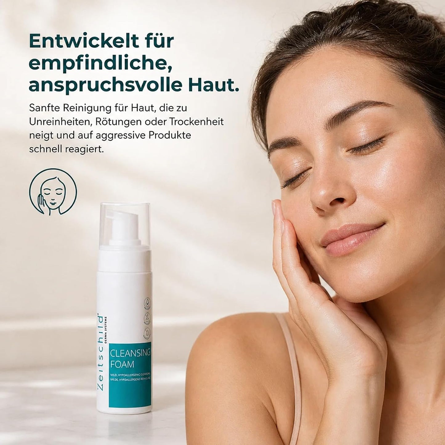 ZEITSCHILD Reinigungsschaum Sensitiv
